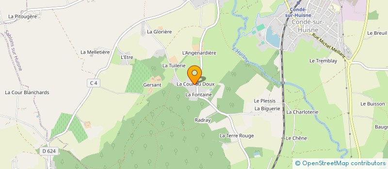 localisation de l'entreprise SCI ANTELENE à SABLONS-SUR-HUISNE