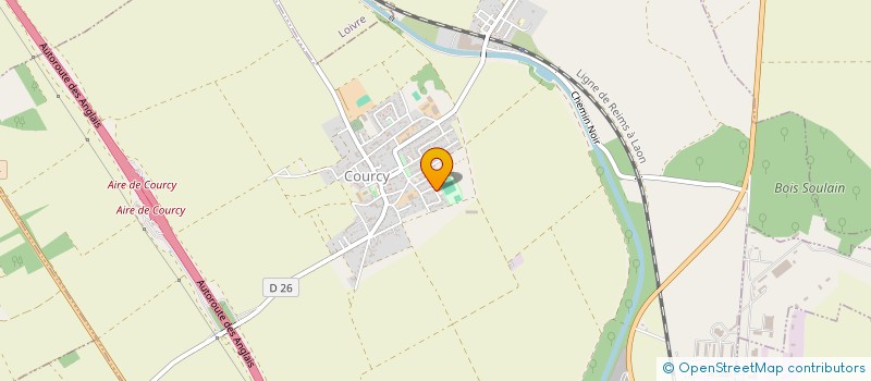 localisation de l'entreprise SCI ANTELLE  COURCY