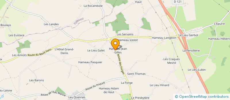 localisation de l'entreprise SCI ANTEMIE  BRIX