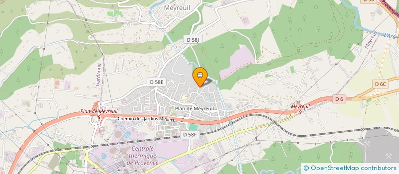 localisation de l'entreprise SCI ANTEQUERA  MEYREUIL