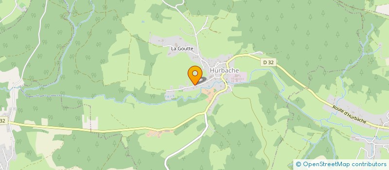 localisation de l'entreprise SCI ANTHALES  HURBACHE