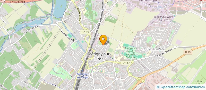 localisation de l'entreprise SCI ANTHEGAL à BRETIGNY-SUR-ORGE