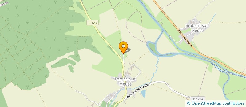 localisation de l'entreprise SCI ANTHEM  FORGES-SUR-MEUSE