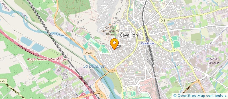 localisation de l'entreprise SCI ANTHEMIS  CAVAILLON