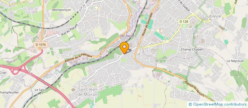 localisation de l'entreprise SCI ANTHO-ALEX  SAINT-JEAN-DE-MOIRANS
