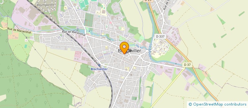 localisation de l'entreprise SCI ANTHOCYANES  BISCHWILLER