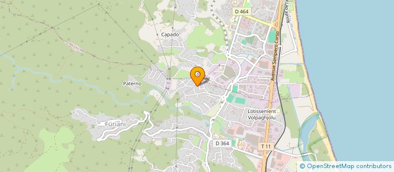 localisation de l'entreprise SCI ANTHOLINE à FURIANI