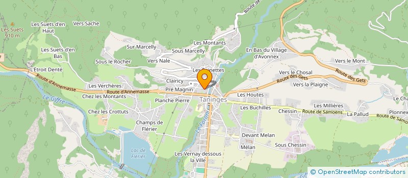 localisation de l'entreprise SCI ANTHON  MIEUSSY