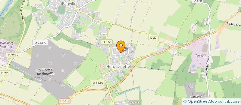 localisation de l'entreprise SCI ANTHONAYME  HEROUVILLETTE