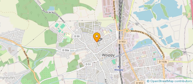 localisation de l'entreprise SCI ANTHONY DANIEL à WOIPPY