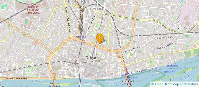 localisation de l'entreprise SCI ANTIALPA à ORLEANS