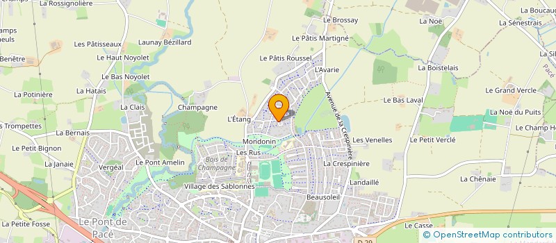 localisation de l'entreprise SCI ANTIBES à PACE