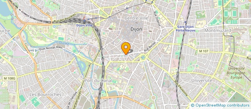 localisation de l'entreprise SCI ANTIHEDO à DIJON