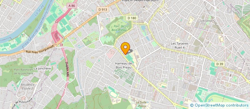 localisation de l'entreprise SCI ANTILLE'S à RUEIL-MALMAISON