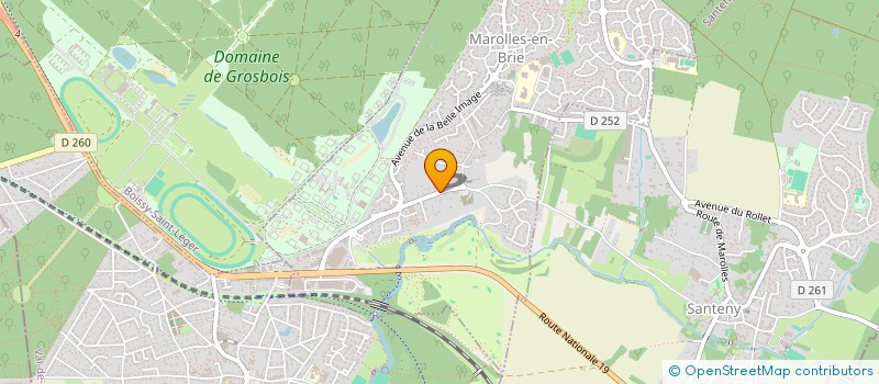 localisation de l'entreprise SCI ANTIMMO  MAROLLES-EN-BRIE