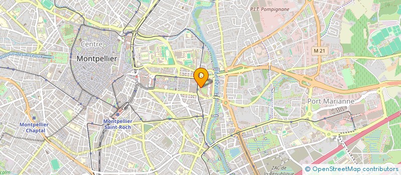 localisation de l'entreprise SCI ANTINEA à MONTPELLIER