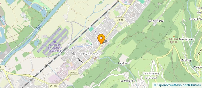 localisation de l'entreprise SCI ANTINEA  LE VERSOUD