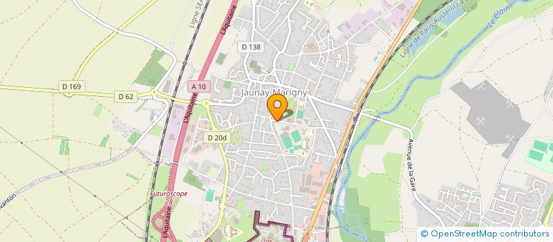 localisation de l'entreprise SCI ANTIQUE GRAND RUE  JAUNAY-MARIGNY