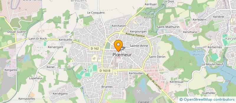 localisation de l'entreprise SCI ANTLAUR à PLOEMEUR