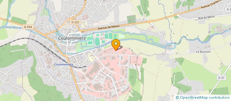 localisation de l'entreprise SCI ANTLEA à COULOMMIERS