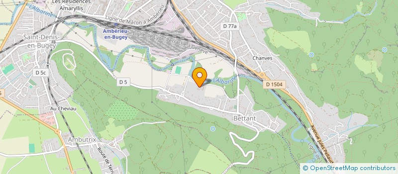 localisation de l'entreprise SCI ANTO  BETTANT