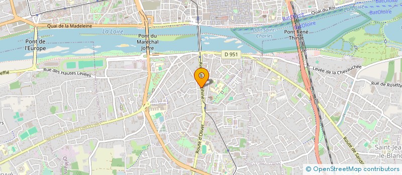 localisation de l'entreprise SCI ANTO à ORLEANS