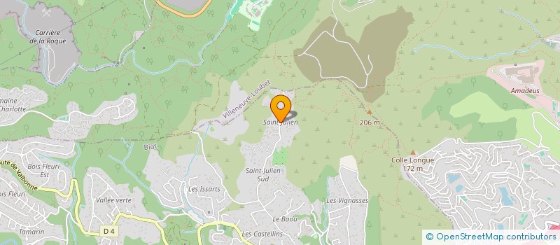 localisation de l'entreprise SCI ANTO à BIOT