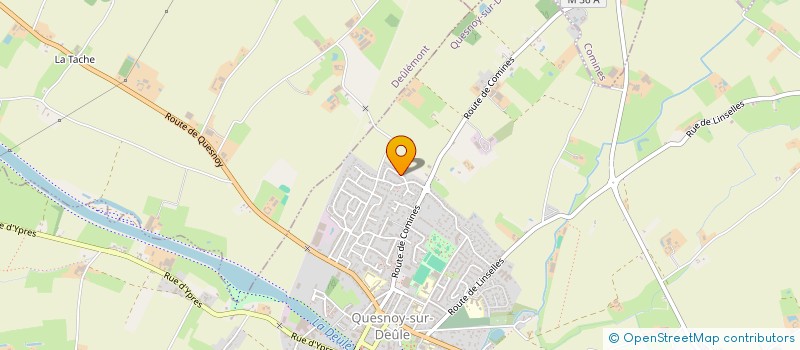 localisation de l'entreprise SCI ANTOCED à QUESNOY-SUR-DEULE