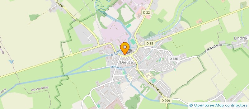 localisation de l'entreprise SCI ANTOINE à DIEUZE