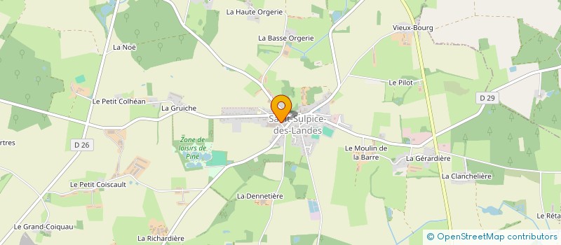 localisation de l'entreprise SCI ANTOINE  VALLONS-DE-L'ERDRE