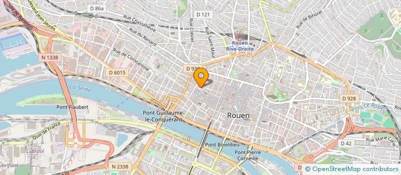 localisation de l'entreprise SCI ANTOINE à ROUEN