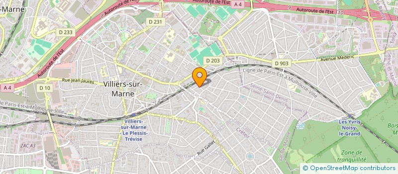 localisation de l'entreprise SCI ANTOINE  VILLIERS-SUR-MARNE