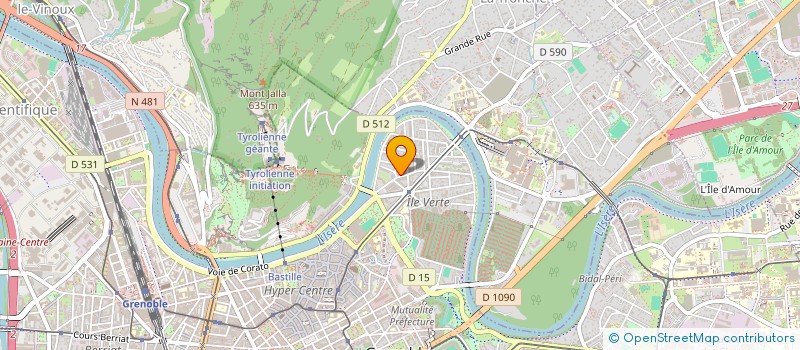 localisation de l'entreprise SCI ANTOINE  GRENOBLE