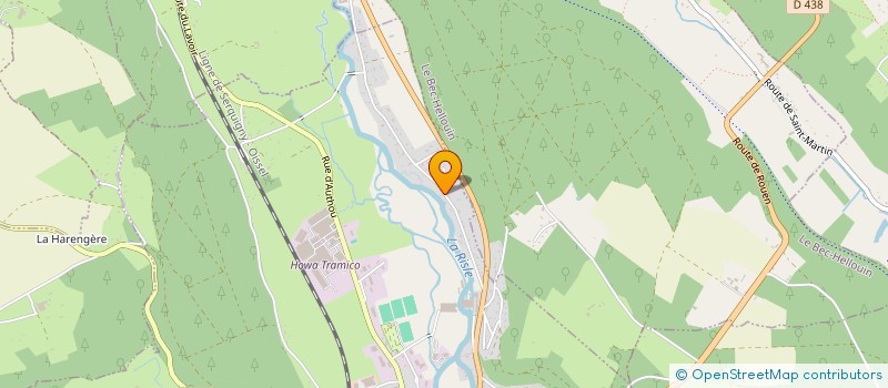 localisation de l'entreprise SCI ANTOINE  BRIONNE