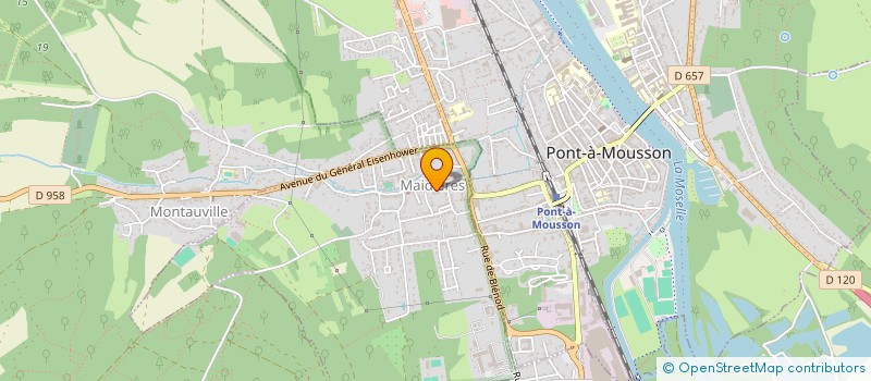 localisation de l'entreprise SCI ANTOINE  MAIDIERES