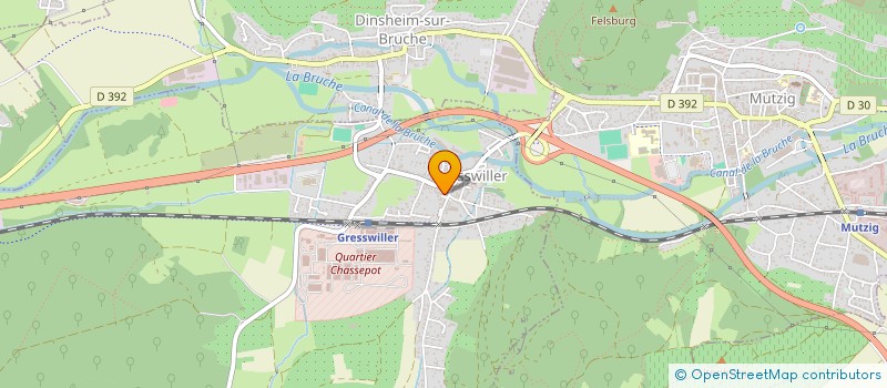 localisation de l'entreprise SCI ANTOINE  GRESSWILLER