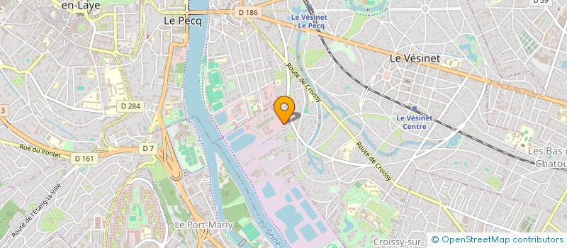 localisation de l'entreprise SCI ANTOINE  LE VESINET