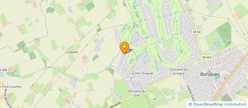 localisation de l'entreprise SCI ANTOINE  WAMBRECHIES