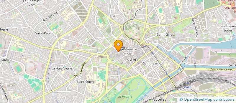 localisation de l'entreprise SCI ANTOINE à CAEN