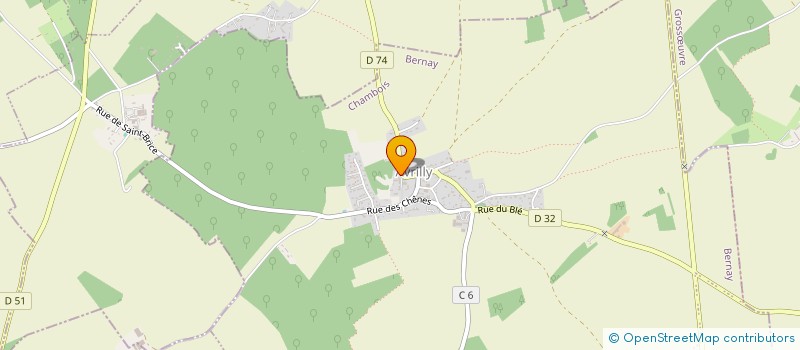 localisation de l'entreprise SCI ANTOINE  CHAMBOIS