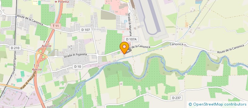 localisation de l'entreprise SCI ANTOINE à LUCCIANA