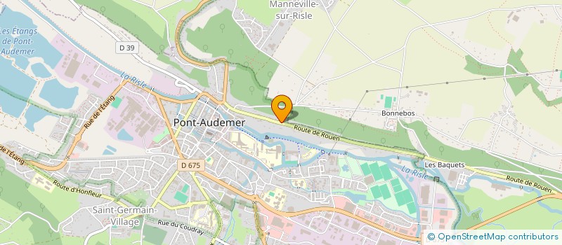 localisation de l'entreprise SCI ANTOINE ET AUGUSTIN à PONT-AUDEMER