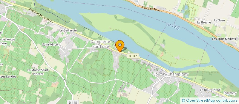 localisation de l'entreprise SCI ANTOINE ET AXEL  SAUMUR