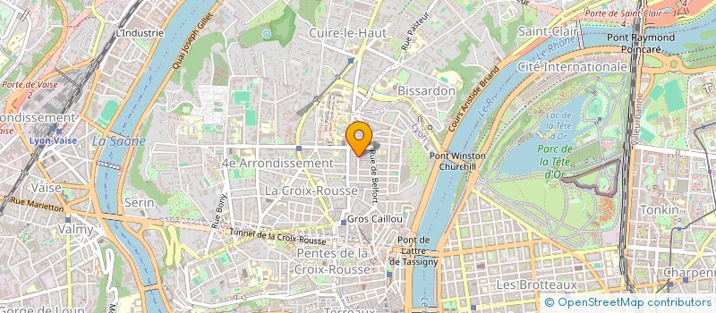 localisation de l'entreprise SCI ANTOINE FREDERIC  LYON