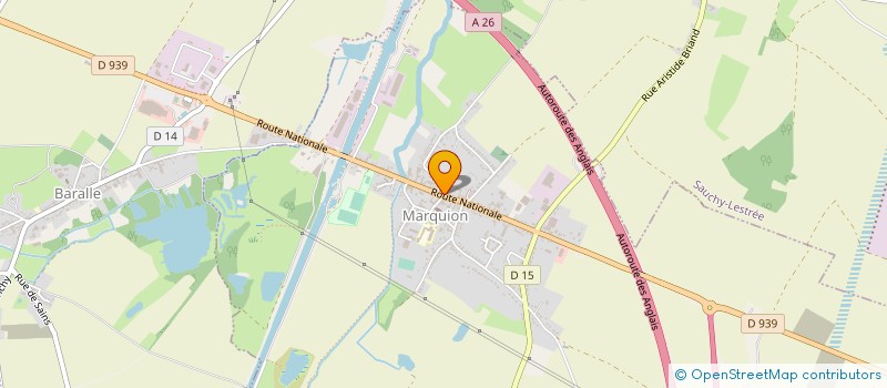 localisation de l'entreprise SCI ANTOINETTE  BARALLE