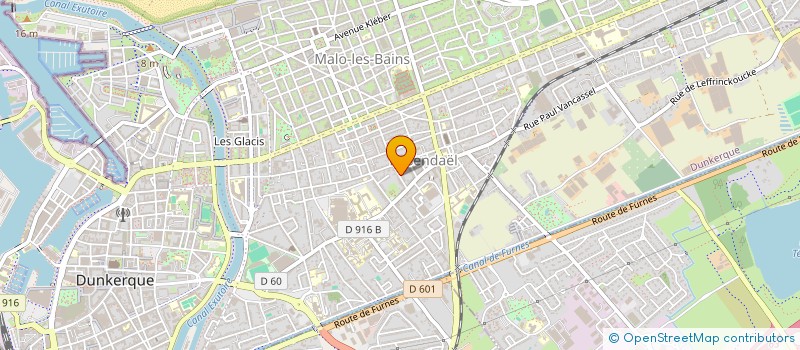 localisation de l'entreprise SCI ANTOINETTE à DUNKERQUE