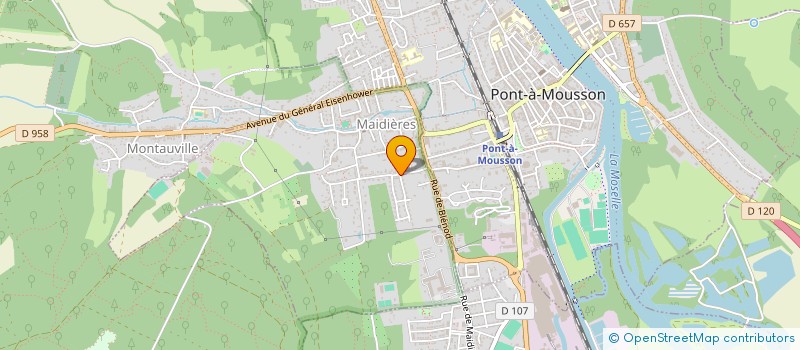 localisation de l'entreprise SCI ANTOLOR  MORVILLE-SUR-SEILLE