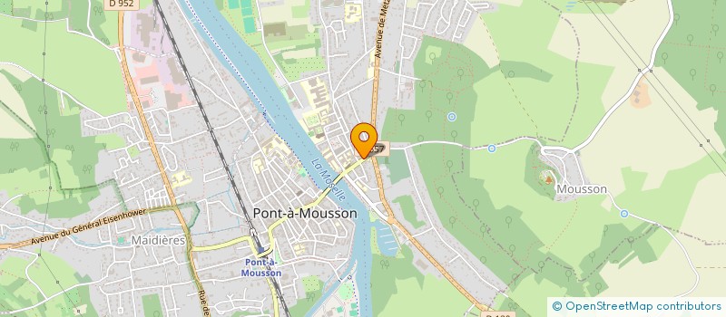 localisation de l'entreprise SCI ANTOLYNN  PONT-A-MOUSSON