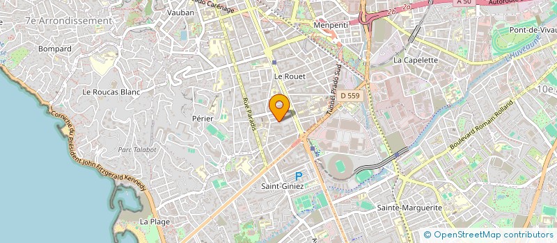 localisation de l'entreprise SCI ANTOMAT à MARSEILLE