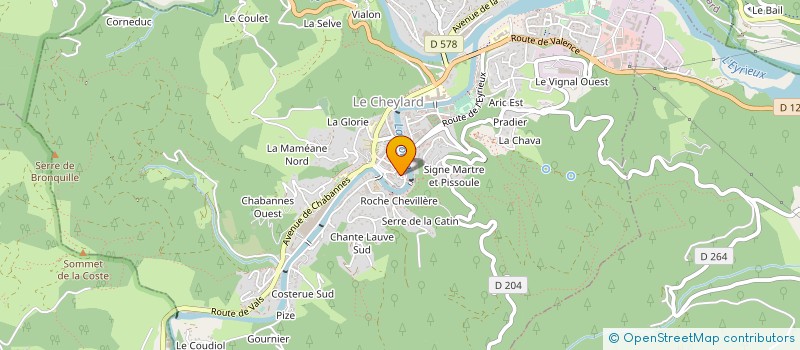 localisation de l'entreprise SCI ANTOMELIE  ACCONS